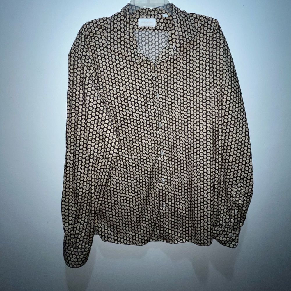 Flower button up BROOKS BROTHERS XL